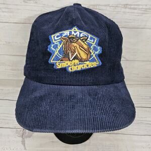 Vintage Camel Joe Hat Cap Snapback Corduroy Cigarettes Smooth Character